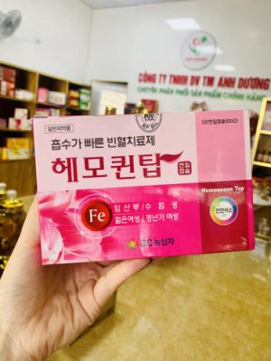 Viên Uống Bổ Sung Sắt Hemoqueen Top Hàn Quốc 2