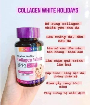 Viên Uống Colagen White Holidays 1